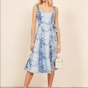 Reformation Garten Dress in Shibori